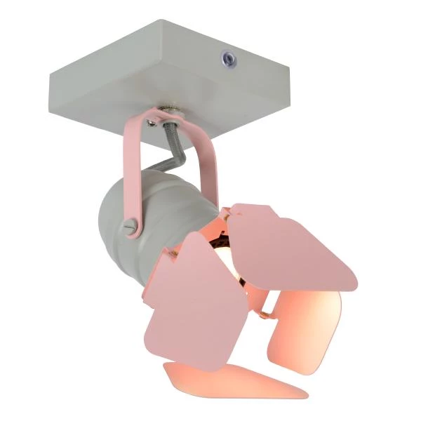 Lucide PICTO - Ceiling spotlight Children - 1xGU10 - Pink - detail 1